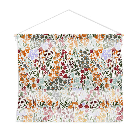 Marta Barragan Camarasa Spring flowery meadow 02 Wall Hanging Landscape