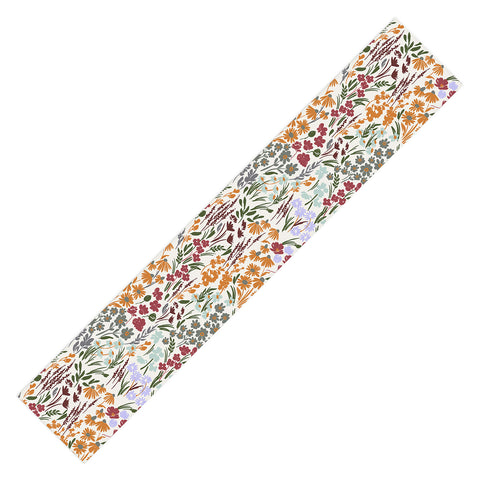 Marta Barragan Camarasa Spring flowery meadow 02 Table Runner