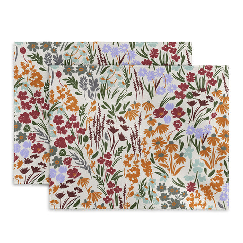 Marta Barragan Camarasa Spring flowery meadow 02 Placemat