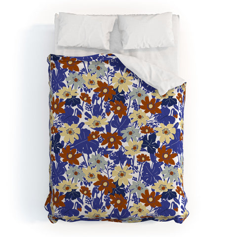 Marta Barragan Camarasa Spring garden strokes 23 Duvet Cover
