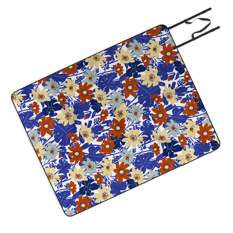 Marta Barragan Camarasa Spring garden strokes 23 Picnic Blanket