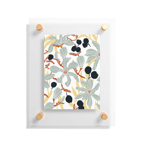 Marta Barragan Camarasa Spring garden tropical 23 Floating Acrylic Print