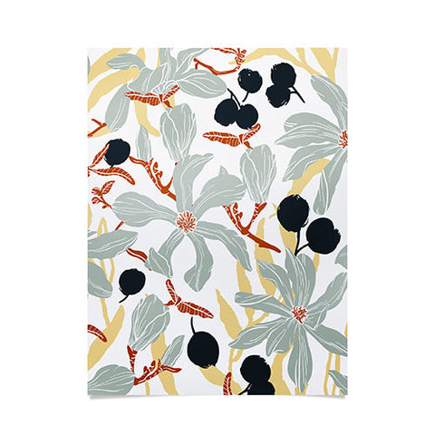 Marta Barragan Camarasa Spring garden tropical 23 Poster