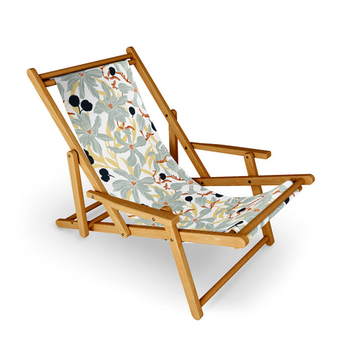 Marta Barragan Camarasa Spring garden tropical 23 Sling Chair