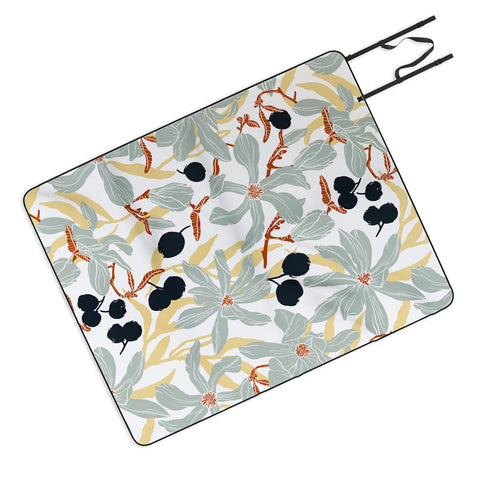 Marta Barragan Camarasa Spring garden tropical 23 Picnic Blanket