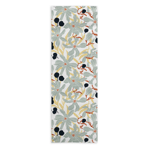 Marta Barragan Camarasa Spring garden tropical 23 Yoga Towel