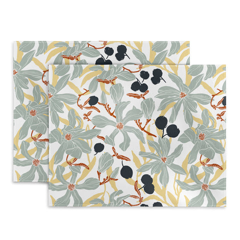 Marta Barragan Camarasa Spring garden tropical 23 Placemat