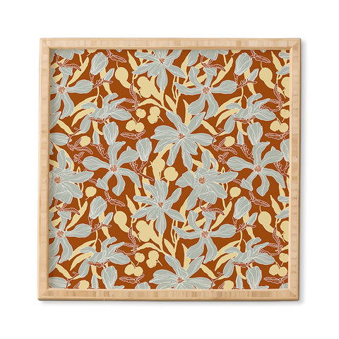 Marta Barragan Camarasa Spring garden tropical 23E Framed Wall Art