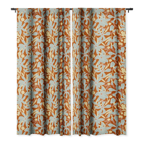 Marta Barragan Camarasa Spring garden tropical 23E Blackout Window Curtain