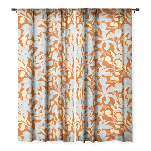 Marta Barragan Camarasa Spring garden tropical 23E Sheer Non Repeat