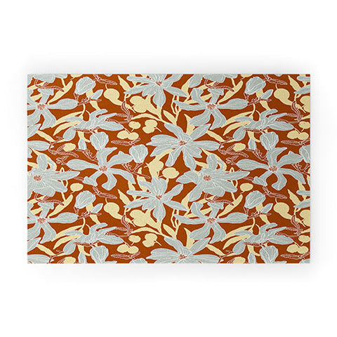 Marta Barragan Camarasa Spring garden tropical 23E Welcome Mat