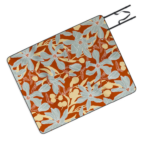 Marta Barragan Camarasa Spring garden tropical 23E Picnic Blanket