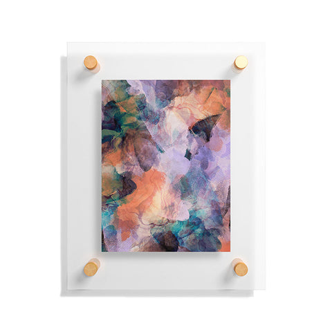 Marta Barragan Camarasa Stains artistic brushes 5 Floating Acrylic Print