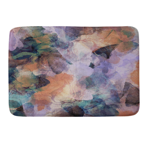 Marta Barragan Camarasa Stains artistic brushes 5 Memory Foam Bath Mat