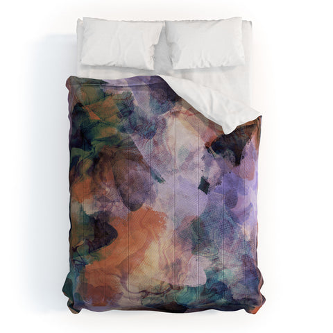 Marta Barragan Camarasa Stains artistic brushes 5 Comforter
