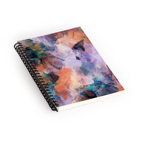 Marta Barragan Camarasa Stains artistic brushes 5 Spiral Notebook