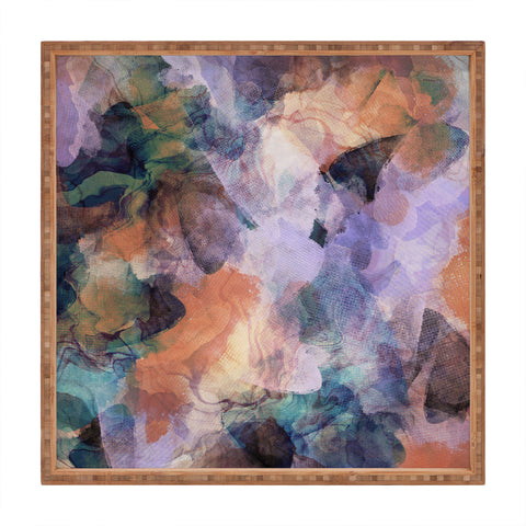 Marta Barragan Camarasa Stains artistic brushes 5 Square Tray