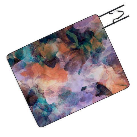 Marta Barragan Camarasa Stains artistic brushes 5 Picnic Blanket