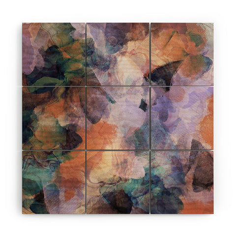 Marta Barragan Camarasa Stains artistic brushes 5 Wood Wall Mural