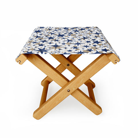 Marta Barragan Camarasa Starry sky of stars B Folding Stool