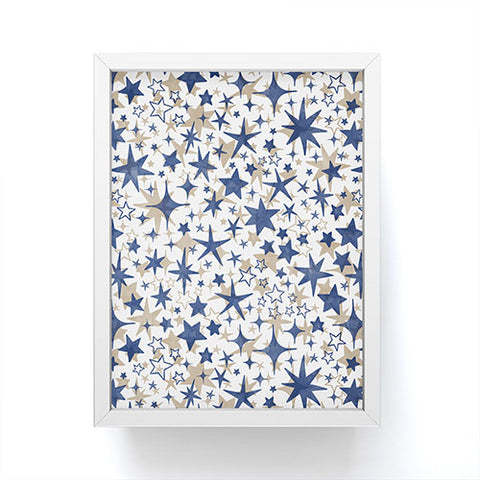 Marta Barragan Camarasa Starry sky of stars B Framed Mini Art Print