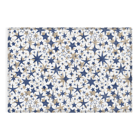 Marta Barragan Camarasa Starry sky of stars B Outdoor Rug