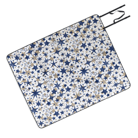 Marta Barragan Camarasa Starry sky of stars B Picnic Blanket
