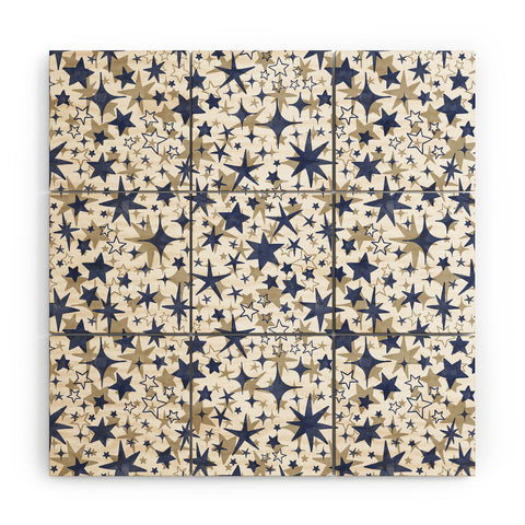 Marta Barragan Camarasa Starry sky of stars B Wood Wall Mural