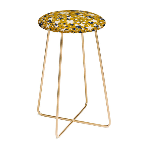 Marta Barragan Camarasa Starry sky of stars Counter Stool