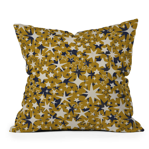 Marta Barragan Camarasa Starry sky of stars Throw Pillow