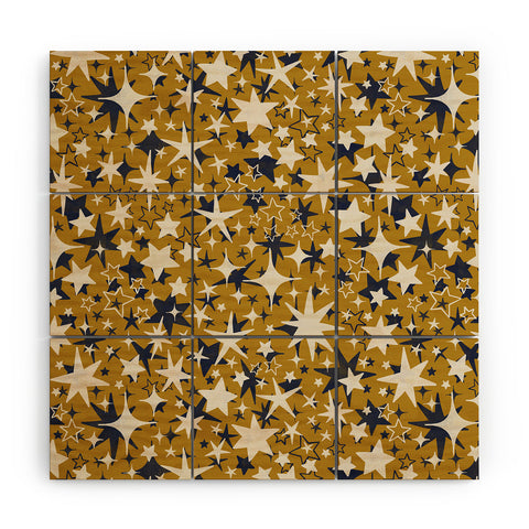 Marta Barragan Camarasa Starry sky of stars Wood Wall Mural