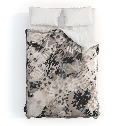 Marta Barragan Camarasa Strokes and brushstrokes I Duvet Cover