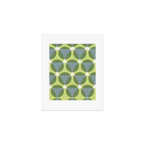 Marta Barragan Camarasa Stylish Retro Circle Art Print