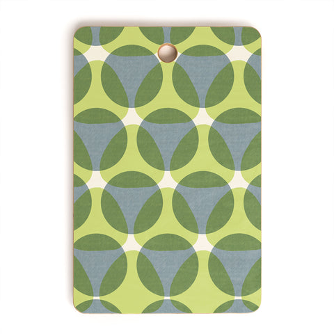 Marta Barragan Camarasa Stylish Retro Circle Cutting Board Rectangle