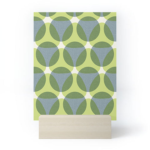 Marta Barragan Camarasa Stylish Retro Circle Mini Art Print