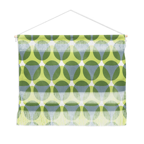 Marta Barragan Camarasa Stylish Retro Circle Wall Hanging Landscape