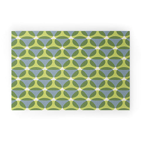 Marta Barragan Camarasa Stylish Retro Circle Welcome Mat