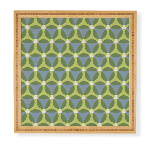Marta Barragan Camarasa Stylish Retro Circle Framed Wall Art