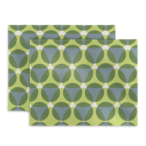 Marta Barragan Camarasa Stylish Retro Circle Placemat