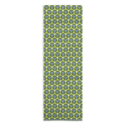 Marta Barragan Camarasa Stylish Retro Circle Yoga Towel