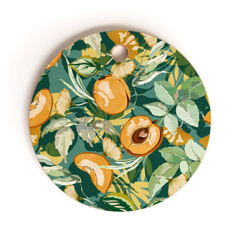 Marta Barragan Camarasa Succulent fruit of nature 22 Cutting Board Round