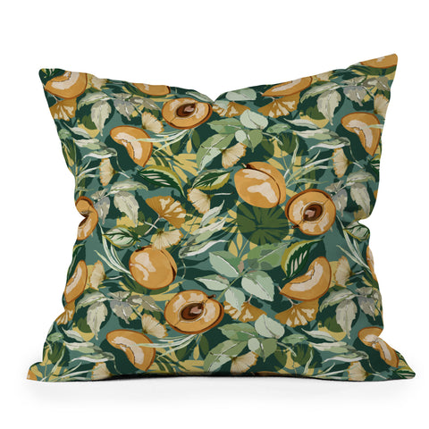 Marta Barragan Camarasa Succulent fruit of nature 22 Throw Pillow