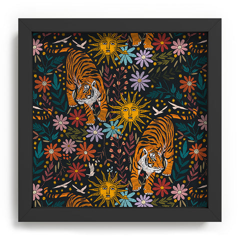 Marta Barragan Camarasa Sunlit Tiger Haven Recessed Framing Square