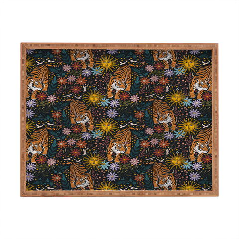 Marta Barragan Camarasa Sunlit Tiger Haven Rectangular Tray