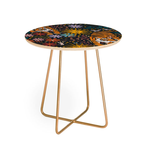 Marta Barragan Camarasa Sunlit Tiger Haven Round Side Table