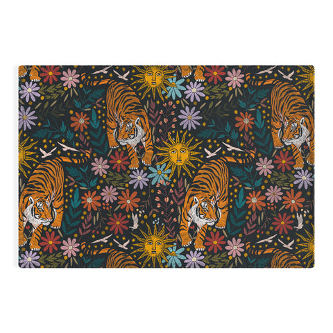 Marta Barragan Camarasa Sunlit Tiger Haven Outdoor Rug