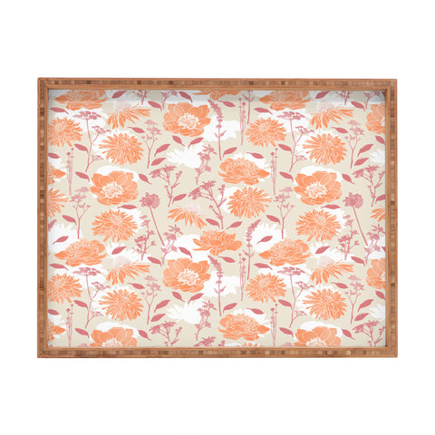 Marta Barragan Camarasa Sweet botanical garden PF Rectangular Tray