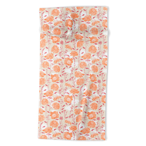 Marta Barragan Camarasa Sweet botanical garden PF Beach Towel