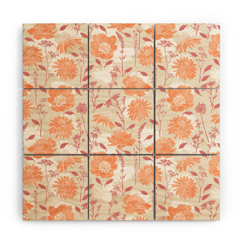 Marta Barragan Camarasa Sweet botanical garden PF Wood Wall Mural