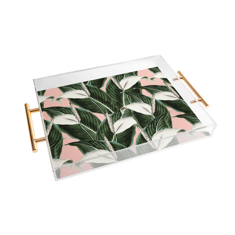 Marta Barragan Camarasa Sweet floral Desert Acrylic Tray